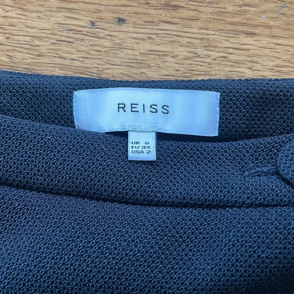 Reiss Ricky Button-Front Pencil Skirt - Picture 7 of 8